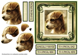 Cute Sepia Pup