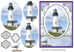Watercolour Lighthouse