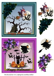 Halloween 5x5 Toppers