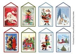 Vintage Christmas Gift Tags