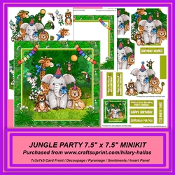 Jungle Party 7.5x7.5 Minikit