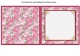 Pink Floral Insert