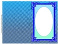 Blue Polka Dot Insert