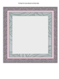 Pink & Grey Art Deco Insert