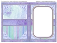 Lilac Floral A5 Insert