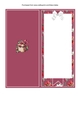 Christmas Poinsettia DL Insert