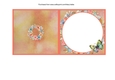 Pretty Floral Wreath Insert
