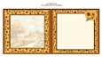 Autumn Scenery With Sunflowers insert