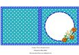 Orange Flower Bouquet Insert