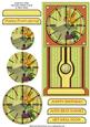 Harvest Time Grandfather Clock