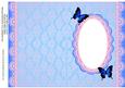 Pink & Blue Lacey Insert