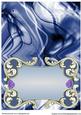 Flourish of Lilac Roses Insert