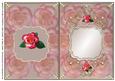 Roses & Pearls Wedding Card Insert