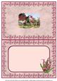 Vintage Cottage with Cala Lilies Insert