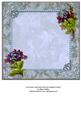 Vintage Cottage Scene Insert Panel