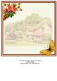 Vintage Cottage Scene Iv Insert