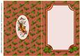 Christmas Violin & Roses Insert