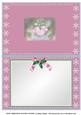 Pink Christmas Bauble Insert