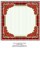 Tartan & Poinsettia Insert