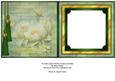 Water Lilies with Tassels Insert