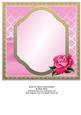 Rose on Pink & Gold Insert
