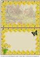 Country Scene with Primroses Insert