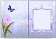Pail Lilac Iris Insert