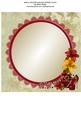 Red & Yellow Lillies Insert Panel