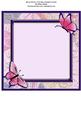 Beautiful Fuschia Insert Panel