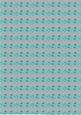 Art Deco Lady Background Teal