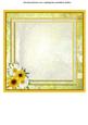 Mothers Day Daisy Insert Panel