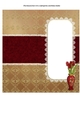 Vase of Red Tulips DL Insert