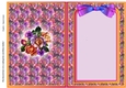 Purple & Apricot Roses Birthday Insert