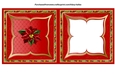 Red Poinsettia Insert