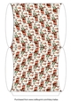 Santa With Candy Cane 7x5 Pillow Box