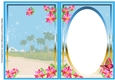 Tropical Beach Insert