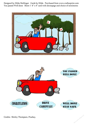 WELL DONE YOU PASSED