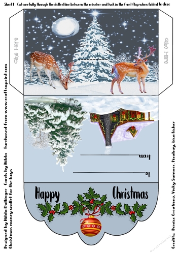 CHRISTMAS MONEY WALLET FOR THE BOYS