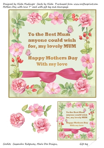 MOTHERS DAY WITH LOVE