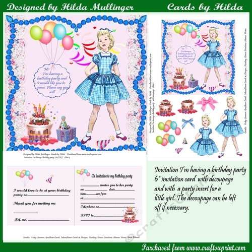 INVITATION IM HAVING A BIRTHDAY PARTY