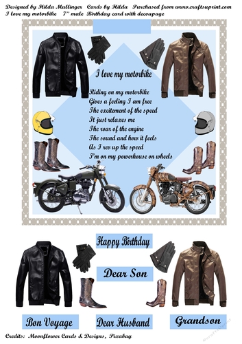 I LOVE MY MOTORBIKE