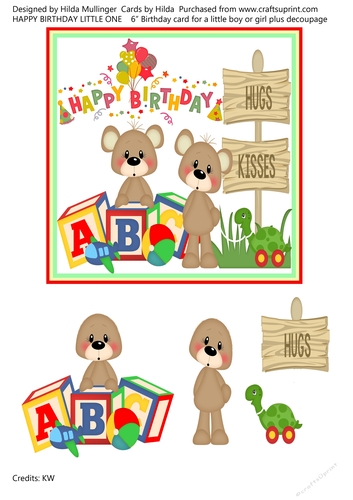 HAPPY BIRTHDAY LITTLE ONE