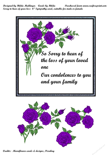 SORRY TO HEAR OF YOUR LOSS
