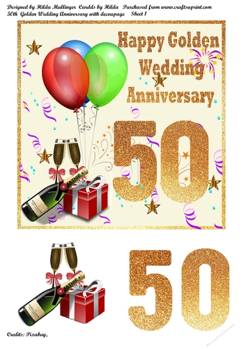 50th Golden Wedding Anniversary