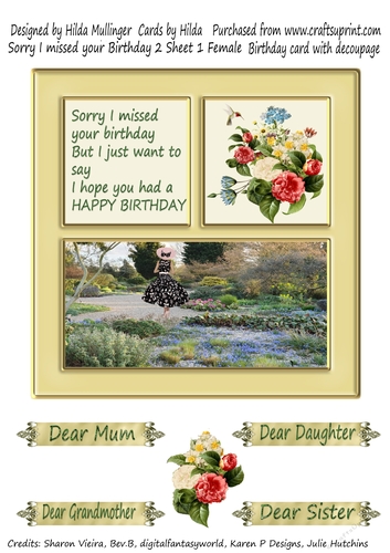 SORRY I MISSED YOUR BIRTHDAY 2