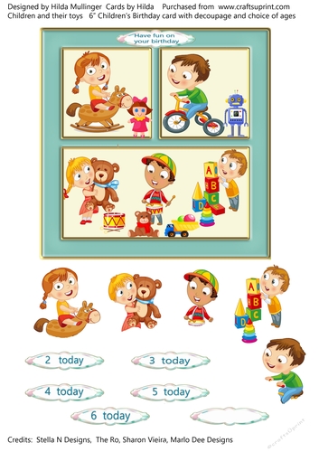 CHILDREN AND THEIR TOYS