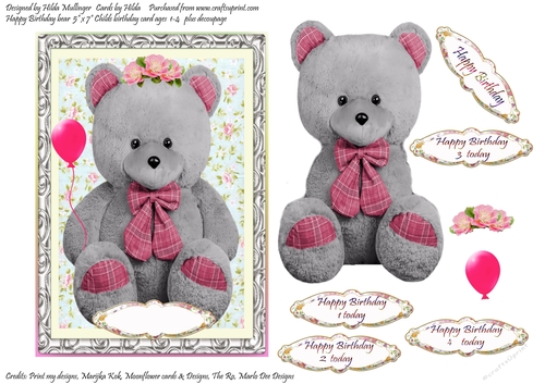 Happy Birthday bear