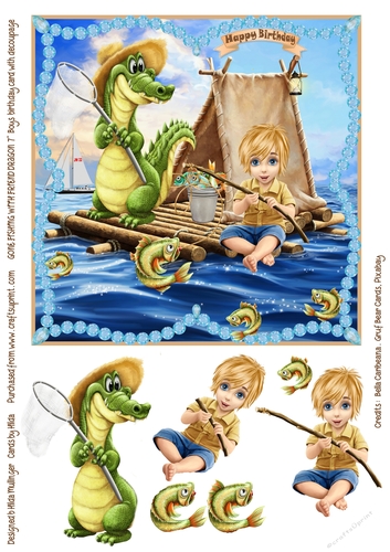GONE FISHING WITH FRIEND DRAGON