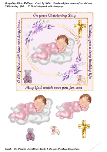 A Christening  Girl