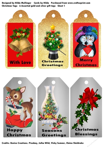 CHRISTMAS TAGS